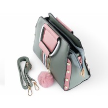 Rose Center Bazaar Lüks Çanta Tasarım Yüksek Kalite Yeni Stil Crossbody Kadın Omuz El Çantası (Ithal)