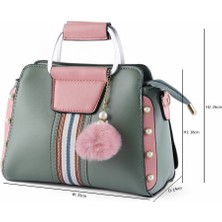 Rose Center Bazaar Lüks Çanta Tasarım Yüksek Kalite Yeni Stil Crossbody Kadın Omuz El Çantası (Ithal)