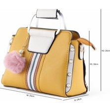 Rose Center Bazaar Lüks Çanta Tasarım Yüksek Kalite Yeni Stil Crossbody Kadın Omuz El Çantası (Ithal)