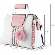 Rose Center Bazaar Lüks Çanta Tasarım Yüksek Kalite Yeni Stil Crossbody Kadın Omuz El Çantası (Ithal)