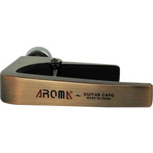Aroma Ac-11 Akustik Gitar Kapo - Antique Brass