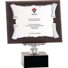 ODAK KUPA - Ahşap Plaketler - PL-040-M A - 18x24 cm