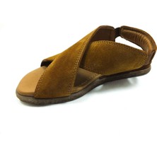 Marine Shoes  Deri Sandalet Bej-Nubuk 86 706