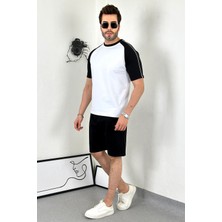 Unisex Siyah Oversize Sadece Şort