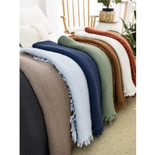 Mena Design 4 Katlı Müslin Yatak Örtüsü - Tek Kişilik Pike