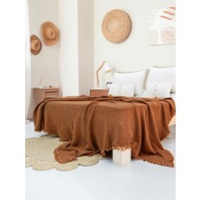 Mena Design 4 Katlı Müslin Yatak Örtüsü - Tek Kişilik Pike
