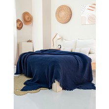 Mena Design 4 Katlı Müslin Yatak Örtüsü - Tek Kişilik Pike