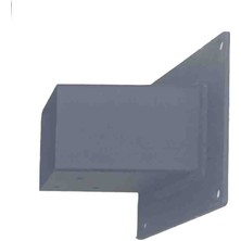 Bahçe Teras Ev Kapı Gölgelik Carport Pergola Çardak 8 x 8 cm  Duvar Montaj Aparatı Seti Demir Bağlantı Çadır Tente Kamelya Garaji