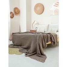 Mena Design 4 Katlı Müslin Yatak Örtüsü - Tek Kişilik Pike