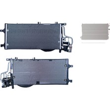 Klima Radyatörü 590X262X16 - 1850071 Wisco - Opel Corsa C Combo C 1.7dtı 00 ve Sonrası Uyumlu