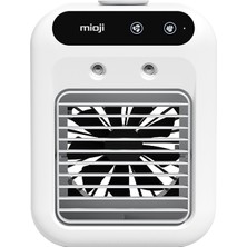 Mioji Mio AC4 3600mAh Taşınabilir Buharlı Buzlu Nemlendirici Hava Soğutucu Vantilatör Fan