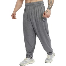 Erkek Loose Fit Pamuklu Mevsimlik Eşofman Altı Big Sam PNT1412