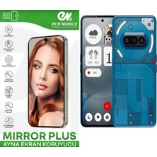 ECR MOBILE  Nothin Phone 3A ile Uyumlu Esnek Ayna(Mirror) 9h Nano Ekran Koruyucu