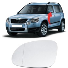 Yeti Sol(Şoför) Dikiz Ayna Camı Isıtmalı 2009-2010-2011-2012-2013-2014-2015-2016-2017 5L0857521