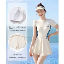 Weirsoin Mayo Rahat Tek Parça Muhafazakar Mayo Bikini (Yurt Dışından)