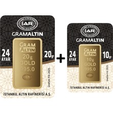 Tuğrul Kuyumculuk 30 Gram (20+10) Külçe Gram Altın 24 Ayar
