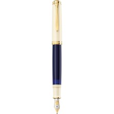 Pelikan Souveran M800 Cream Blue Fountain Pen