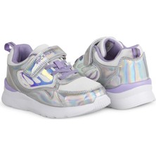 Bg Store Kız Çocuk Gümüş Ayakkabı