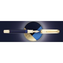 Pelikan Souveran M800 Cream Blue Fountain Pen