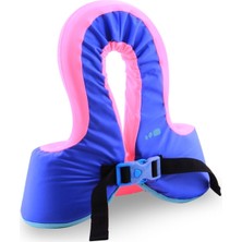 Nabaiji Yüzme Yeleği 15 25 kg Mavi Pembe Swımvest