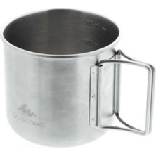 Metalik Paslanmaz Çelik Fincan - 0,4 L - MH150 Paslanmaz Çelik Tek Kişilik Bpa Free