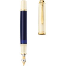 Pelikan Souveran M800 Cream Blue Fountain Pen
