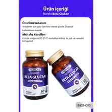 Nondo Beta Glukan 60 Kapsül ( Beta Glucan Reishi Mantarı Afrika Sardunyası Zencefil Çörek Otu )