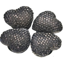 Josellini Crocs Süsü,Jibbitz,Taşlı Charm, Terlik Süsü 4'Lü