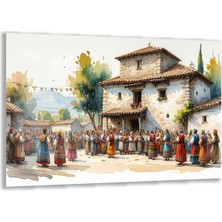 Exela Home Doğa Manzaralı Cam Tablo - Anadolu - Yatay Motif 03-001