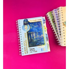 Giftmoda Van Gogh Hologram Kapaklı Defter