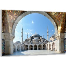 Exela Home Doğa Manzaralı Cam Tablo - Istanbul - Yatay Motif 02-030