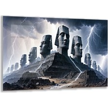 Exela Home Doğa Manzaralı Cam Tablo - Anadolu - Yatay Motif 03-072