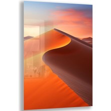 Exela Home Doğa Manzaralı Cam Tablo - Karışık - Dikey Motif 01-034