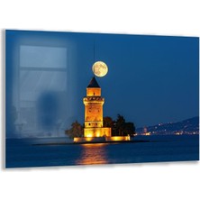 Exela Home Doğa Manzaralı Cam Tablo - Istanbul - Yatay Motif 02-022