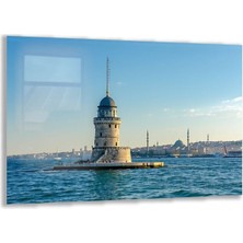 Exela Home Doğa Manzaralı Cam Tablo - Istanbul - Yatay Motif 02-036