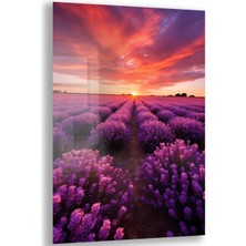 Exela Home Doğa Manzaralı Cam Tablo - Karışık - Dikey Motif 01-052
