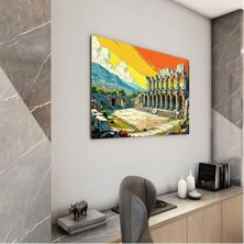Exela Home Doğa Manzaralı Cam Tablo - Anadolu - Yatay Motif 03-048