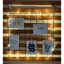 Giftmoda Işıklı Metal Çerçeve