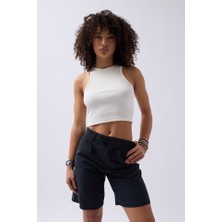 Halter Yaka Crop
