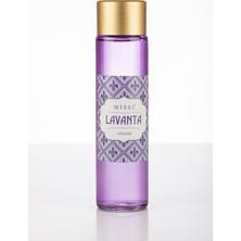 Missi 200 ml Mor Cam Şişe Lavanta Kolonya