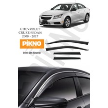 Chevrolet Cruze 2008-2017 Arası Kromlu Cam Rüzgarlığı 4lü