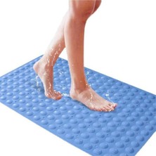 Silikon Vantuzlu Masajlı Banyo Duş Kaydırmaz Paspas Duşakabin Paspası. Ayak Kaydırmaz 40*80 cm