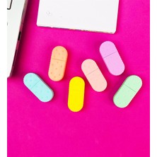 Giftmoda Kurabiye Tasarımlı 6'lı Keçeli Kalem