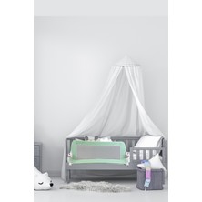 Guimo 83 cm Yatak Bariyeri Yeşil Katlanır Baza Korkuluğu Foldable Bed Rail For Baby