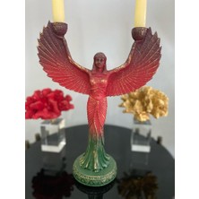 Isis Melek Kanadı Şamdan Biblo