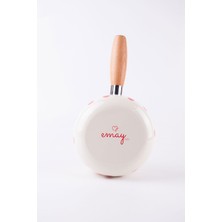 Emaylab Merry Yılbaşı Özel Emaye Tava 16 Cm (1,3 Litre)