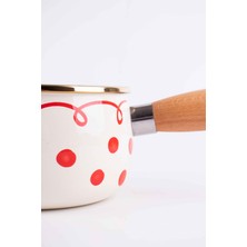 Emaylab Merry Yılbaşı Özel Emaye Tava 16 Cm (1,3 Litre)