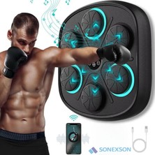 Boks Eğitim Makinesi Müzikli Bluetooth Hoparlör Boks Egzersizi Makinesi