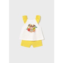 Mayoral  Bebek Şortlu Takım 1234 6/48 Ay