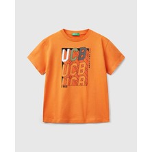 United Colors Of Benetton Erkek Çoçuk Tshirt 10n3 6/14 Yaş